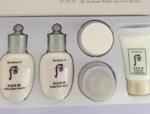 后雪美白5件套使用顺序